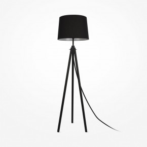Maytoni - Modello: Calvin - Lampada da terra con struttura in metallo e piedi in legno verniciato - Attacco Lampadina: E14 - 1 Lampadina - Watt 60W - Dimmerabile: NO - Grado di Protezione: IP 20 - SKU: Z177FL-01 