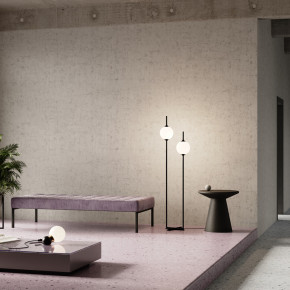 Maytoni - Modello: The Sixth Sense - Lampada da terra a LED moderna struttura in metallo e 2 paralumi in vetro - Colore: Nero - Attacco Lampadina: Led Integrato - 2 Lampadine - Watt 12W - Lumen 750 - Dimmerabile: NO - Gradi Kelvin 3000k Luce Calda - Grado di Protezione: IP 20 - Classe Energetica: G - SKU: Z020FL-L12BK - Codice EAN: 4251110043470 