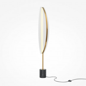 Maytoni - Modello: Breeze - Piantana in metallo dal design moderno con diffusore a led dimmerabile - Colore: Ottone - Attacco Lampadina: Led Integrato - 1 Lampadina - Watt 33W - Lumen 1980 - Dimmerabile: SI - Gradi Kelvin 3000k Luce Calda - Grado di Protezione: IP20 - Classe Energetica: G - SKU: MOD281FL-L33BS3K - Codice EAN: 4099776096337 