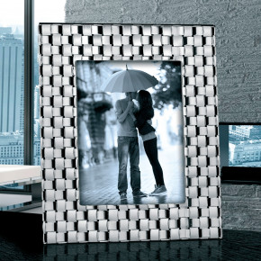 Bongelli Preziosi - Portafoto da tavolo Intrecci - Colore: Argento - Foto 15x20 - SKU: ME1211/2 - Codice EAN: 1234567002859