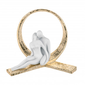 Bongelli Preziosi - Scultura da tavolo grande con innamorati in marmorino dal design moderno - SKU: ME2247/2 