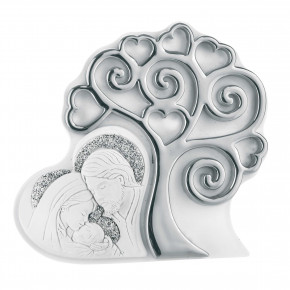 Bongelli Preziosi - Capezzale da tavolo con sacra famiglia e albero della vita dalle linee moderne - SKU: ME2288 