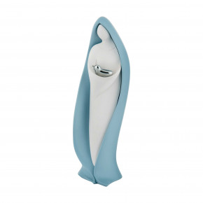 Bongelli Preziosi - Statuetta raffigurante la maternità - Colore: Celeste - SKU: NT77/CS - Codice EAN: 1234567017778 