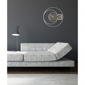 CalleaDesign - Modello: James - Orologio da parete in legno dallo stile moderno e minimalista - SKU: 10-138