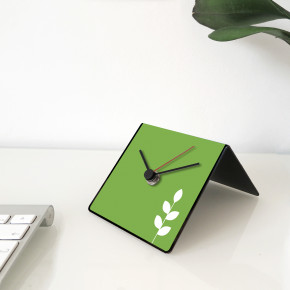 Design Object - Modello: Cit Collection - Orologio da tavolo e scrivania in metallo con frasi celebri sul retro "TZU" - SKU: IT241 - Codice EAN: 1234567151199 