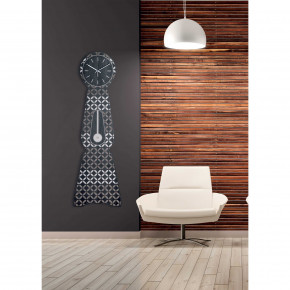 Ves Design - Modello: Istanti - Orologio da parete di grandi dimensioni in legno per soggiorno "Moraklocka" - SKU: L05R37-