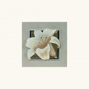 Artitalia - Quadretto in legno materico a tema in rilievo floreale foglia argento 35x35 - Colore: Argento - Tema Quadro: Array - Realizzazione Quadro: Pannelli in Legno - SKU: PDA056 