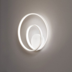 Perenz - Modello: Ritmo - Applique da parete a led struttura in metallo e diffusore a spirale - Attacco Lampadina: Led Integrato - 1 Lampadina - Watt 28W - Lumen 2240 - Dimmerabile: SI - Gradi Kelvin 3000k Luce Calda - Grado di Protezione: IP20 - SKU: 6619 