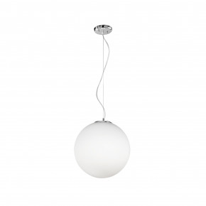 Perenz - Modello: Grape - Lampada a sospensione moderna in metallo con diffusore in vetro a boccia grande - Colore: Bianco - Attacco Lampadina: E27 - 2 Lampadine - Watt 60W - Dimmerabile: NO - Grado di Protezione: IP20 - Classe Energetica: A+ - SKU: 6346 - Codice EAN: 8023559507105 
