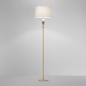 Perenz - Modello: Abaco - Piantana con struttura in ottone e dettagli ceramica - Attacco Lampadina: E27 - 1 Lampadina - Watt 40W - Dimmerabile: NO - Grado di Protezione: IP20 - SKU: 8512MC - Codice EAN: 8023559550798 