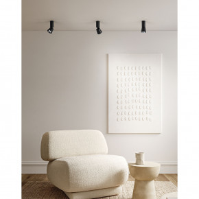 Perenz - Modello: Kone - Faretto da soffitto led con struttura in metallo e faretto orientabile - Attacco Lampadina: Led Integrato - 1 Lampadina - Watt 10W - Lumen 900 - Dimmerabile: NO - Gradi Kelvin 3000k Luce Calda - Grado di Protezione: IP20 - SKU: 8494