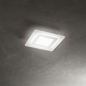 Perenz - Modello: Bend - Plafoniera piccola moderna con diffusore quadrato a led e struttura in alluminio - Colore: Bianco - Attacco Lampadina: Led Integrato - 1 Lampadina - Watt 30W - Lumen 1660 - Dimmerabile: NO - Gradi Kelvin 3000k-4000k-6000k - Grado di Protezione: IP20 - Classe Energetica: A+ - SKU: 6361BCT - Codice EAN: 8023559532176 