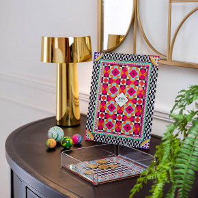 Vesta - Modello: Decor - Portafoto con cornice in plexiglass dal design moderno con decoro Ethnic - Foto 13x18 - SKU: 04227D49 - Codice EAN: 8059692103539 