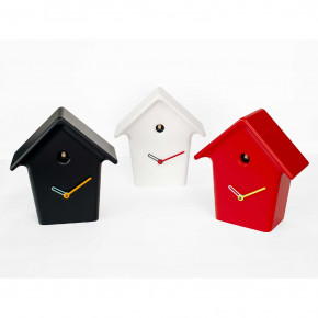 Progetti - Modello: MochiMochi - - Design By: Krit Jiratkaruen Orologio da parete con meccanismo a cucù dal design moderno ed elegante - SKU: 02555 