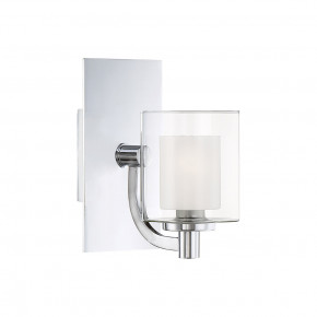 Quoizel - Modello: Kolt - Applique per bagno con struttura in acciaio e diffusore in vetro opalino - Colore: Cromato - Attacco Lampadina: G9 - 1 Lampadina - Watt 3W - Dimmerabile: NO - Grado di Protezione: IP44 - Classe Energetica: A+ - SKU: QZ-KOLT1-PC-BATH - Codice EAN: 5024005594611 