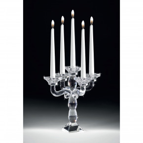 Ranoldi - Candeliere con 5 fuochi in cristallo - Colore: Trasparente - SKU: CX5106 - Codice EAN: 1234567158501 