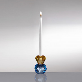 Ranoldi - Candeliere in cristallo dal design elegante - Colore: Blu/Oro - SKU: CBB463 - Codice EAN: 1234567180106 