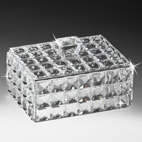 Ranoldi - Porta gioie grande in cristallo dal design elegante - Colore: Trasparente - SKU: CX5079 - Codice EAN: 1234567158136 