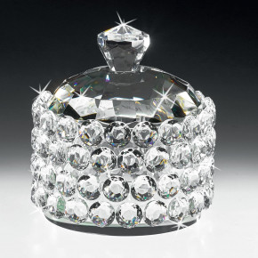 Ranoldi - Portagioie con coperchio in cristallo - Colore: Trasparente - SKU: CX5120 - Codice EAN: 7654321009117