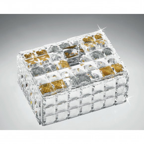 Ranoldi - Portagioie in cristallo con taglio a mosaico - Colore: Trasparente - SKU: MM131 - Codice EAN: 7654321007779 