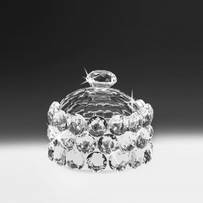 Ranoldi - Portagioie in cristallo piccolo con coperchio - Colore: Trasparente - SKU: CB367 - Codice EAN: 7654321008882