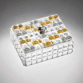 Ranoldi - Scatola Portagioie grande in cristallo - SKU: MM132 - Codice EAN: 7654321005669 