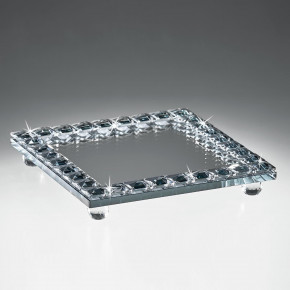 Ranoldi - Svuota tasche in cristallo con piano in vetro riflettente - Colore: Trasparente - SKU: CB318/NEW - Codice EAN: 1234567180335 