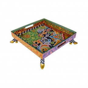 Tom's Drag - Vassoio grande da tavola in marmorino dal design eclettico - Colore: Multicolore - SKU: TOM004051 - Codice EAN: 7654321008707 