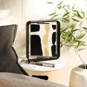 Umbra - Modello: Bellwood - Portafoto in legno con cornice bifacciale dal design moderno piccolo - Foto 10x15 - SKU: 1022813 