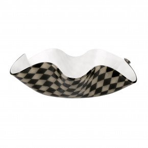 Vesta - Modello: Soft - Centrotavola medio in plexiglass dal design moderno decoro Foulard - SKU: 09104D47 - Codice EAN: 8059692104550 