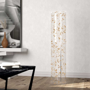 Vesta - Modello: Wave - Lampada da terra a led struttura in plexiglas dal design moderno ed elegante - Attacco Lampadina: Led Integrato - 1 Lampadina - Watt 18W - Dimmerabile: NO - Gradi Kelvin 3000k Luce Calda - Classe Energetica: A+ - SKU: 01082