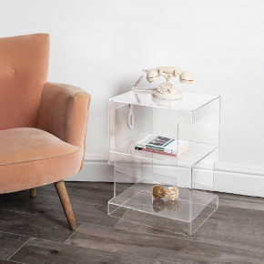 Vesta - Modello: 432 Collection - Tavolinetto piccolo in plexiglass per soggiorno in stile moderno - SKU: 01047 