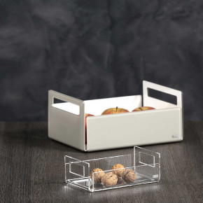 Vesta - Modello: Like Water - - Design By: Vesta Design Vassoio con struttura in plexiglass dalle linee moderne - Colore: Trasparente - SKU: 0630600 - Codice EAN: 8059692105458 