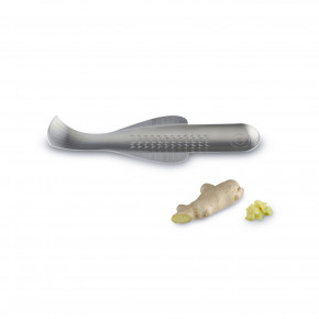 Alessi - - Design By: Valerio Sommella Grattugia per zenzero Boga - Colore: Acciaio - SKU: VS06 - Codice EAN: 8003299410132 