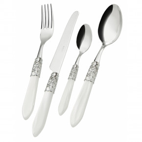 Bugatti - - Design By: Virgilio Bugatti Servizio di posate 24pz con ghiera cromata manico in madreperla linea "Melodia" - SKU: MELODIA 