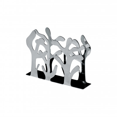  Alessi - Modello: Mediterraneo - Design By: LPWK, Emma Silvestris - Portatovaglioli di carta verticale in acciaio inossidabile - SKU: ESI03- 