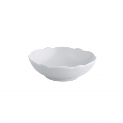  Alessi - Modello: Dressed Air - Coppetta in melammina con decoro a rilievo dalle linee moderne - Colore: Bianco - SKU: MW72/54W - Codice EAN: 8003299444946 