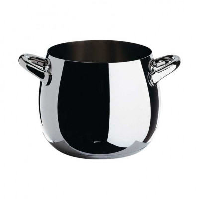  Alessi - Modello: Mami - Pentola in acciaio inossidabile adatta per cottura a induzione diametro 20" - Colore: Acciaio - SKU: SG100/20 - Codice EAN: 8003299855629 