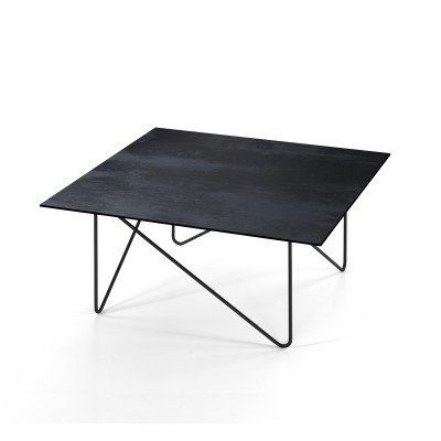  Pezzani - Shape - Tavolino da soggiorno con struttura in acciaio con vernice sabbiata - SKU: 0/233.L 
