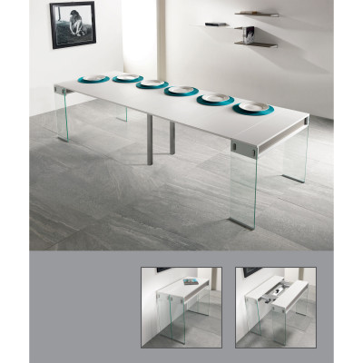  Pezzani - City - Consolle per ingresso grande allungabile in acciaio - SKU: 0/410.L 