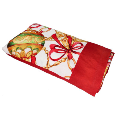  Brandani - Modello: Gioco di luci - Tovaglia da tavola tema natalizio - Colore: Multicolore - SKU: B10340 - Codice EAN: 8029722103402 