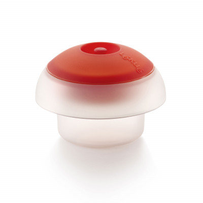  Lekuè - Cuociuovo in silicone per cottura a vapore - Colore: Rosso - SKU: 1841628 - Codice EAN: 8420460006220 