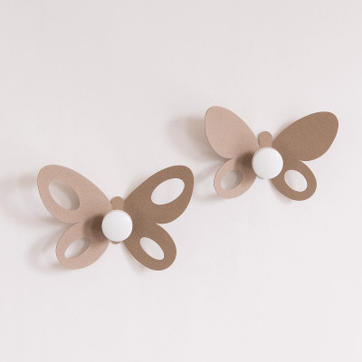  Arti e Mestieri - Modello: Butterfly - Appendiabiti da parete Set 2pz - SKU: 0GA15044 