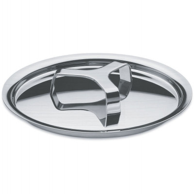  Alessi - Modello: Pots & Pans - Design By: Jasper Morrison - Coperchio 16" - Colore: Acciaio - SKU: AJM200/16 - Codice EAN: 8003299924332 