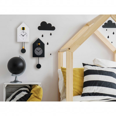  Progetti - Freebird - Orologio da parete con pendolo moderno "Libero" - SKU: 024850 