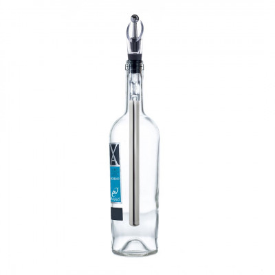  Evviva - Rinfrescatore per vini con versato e tappo - Colore: Acciaio - SKU: EVV-3622 - Codice EAN: 8054242431834 