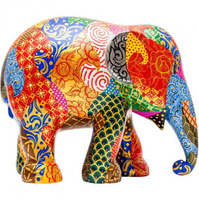  Elephant Parade - Modello: Patternista - Soprammobile Elefantino 30cm - SKU: 8858831247062 - Codice EAN: 8858831247062 