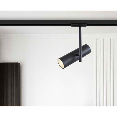  Maytoni - Modello: Elti - Faretto a risparmio energetico per sistema a binari - Attacco Lampadina: GU10 - 1 Lampadina - Watt 50W - Dimmerabile: NO - Grado di Protezione: IP20 - SKU: TR005-1-GU10 