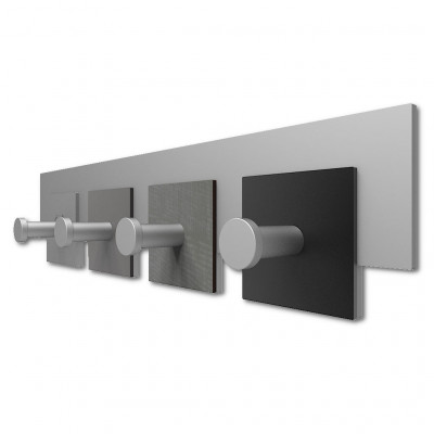  CalleaDesign - Modello: CoatRack - Attaccapanni a parete moderno in legno - SKU: 58-13-1 