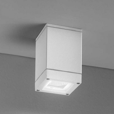  Perenz - Modello: Pendo - Lampada da soffitto per esterni in alluminio dal design moderno - Attacco Lampadina: GU10 - 1 Lampadina - Watt 35W - Dimmerabile: NO - Grado di Protezione: IP20 - Classe Energetica: A+ - SKU: 6218 